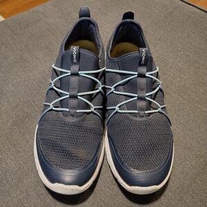 Vionic Brisk Jada Womens Sneakers Shoes Blue Navy Leisure Slip On